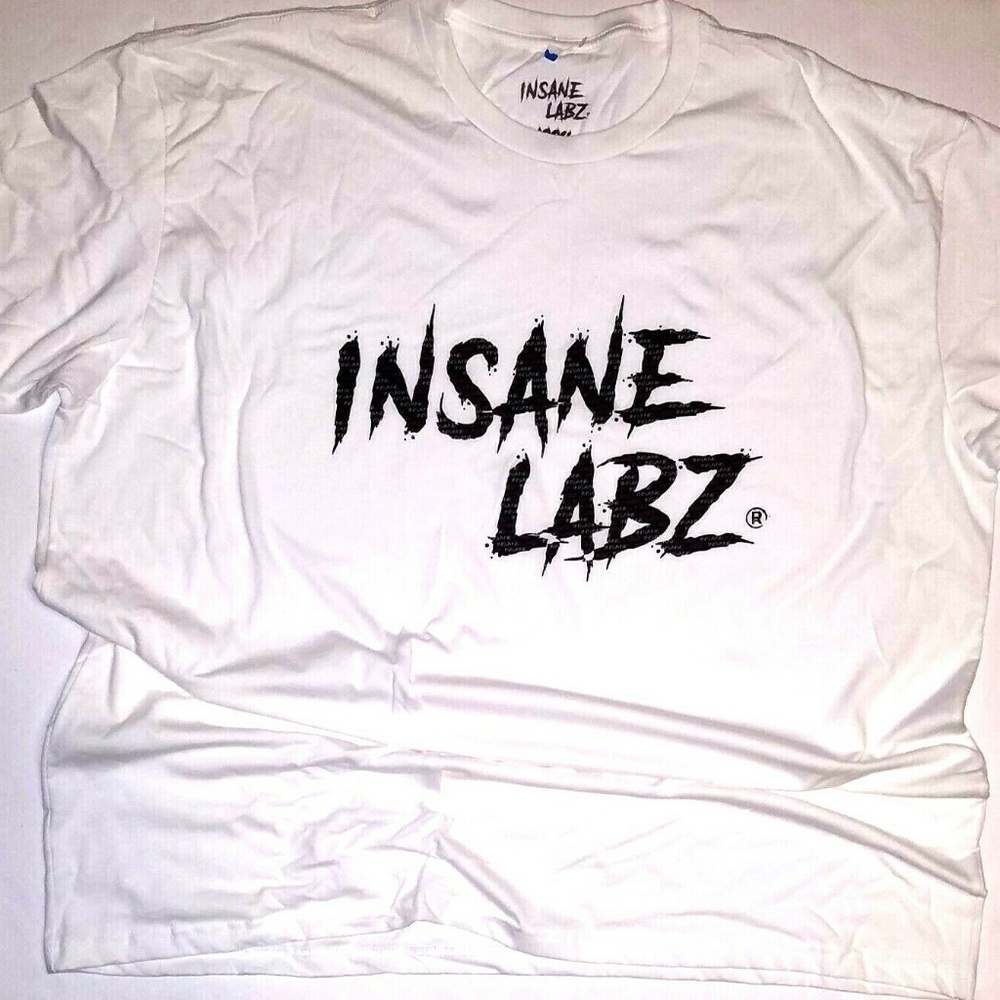 Insane Labz White T-Shirt | 3XL | NWOT